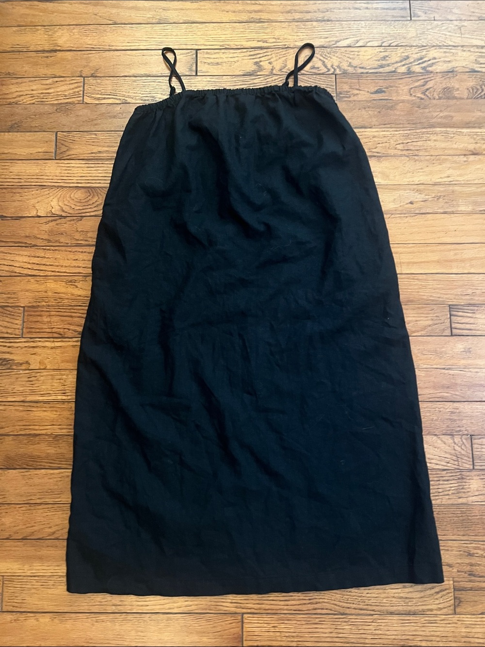 a new day Black Spaghetti Strap Maxi Dress